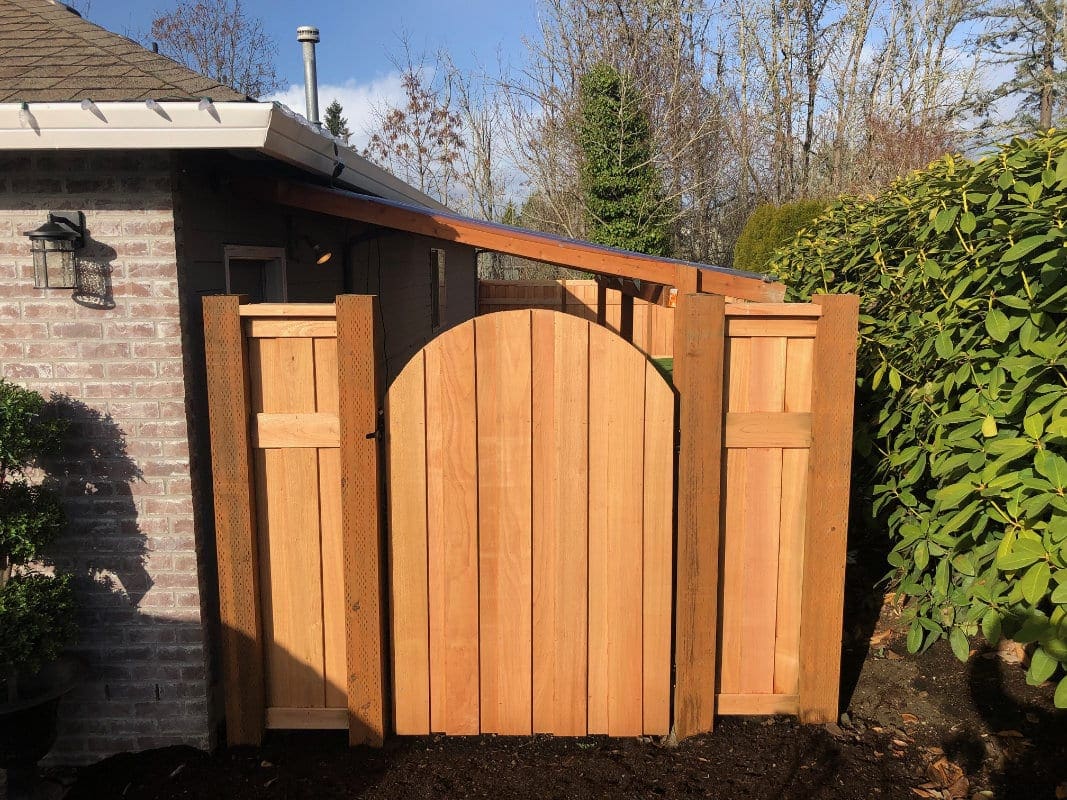 Cedar Board on Board Gate