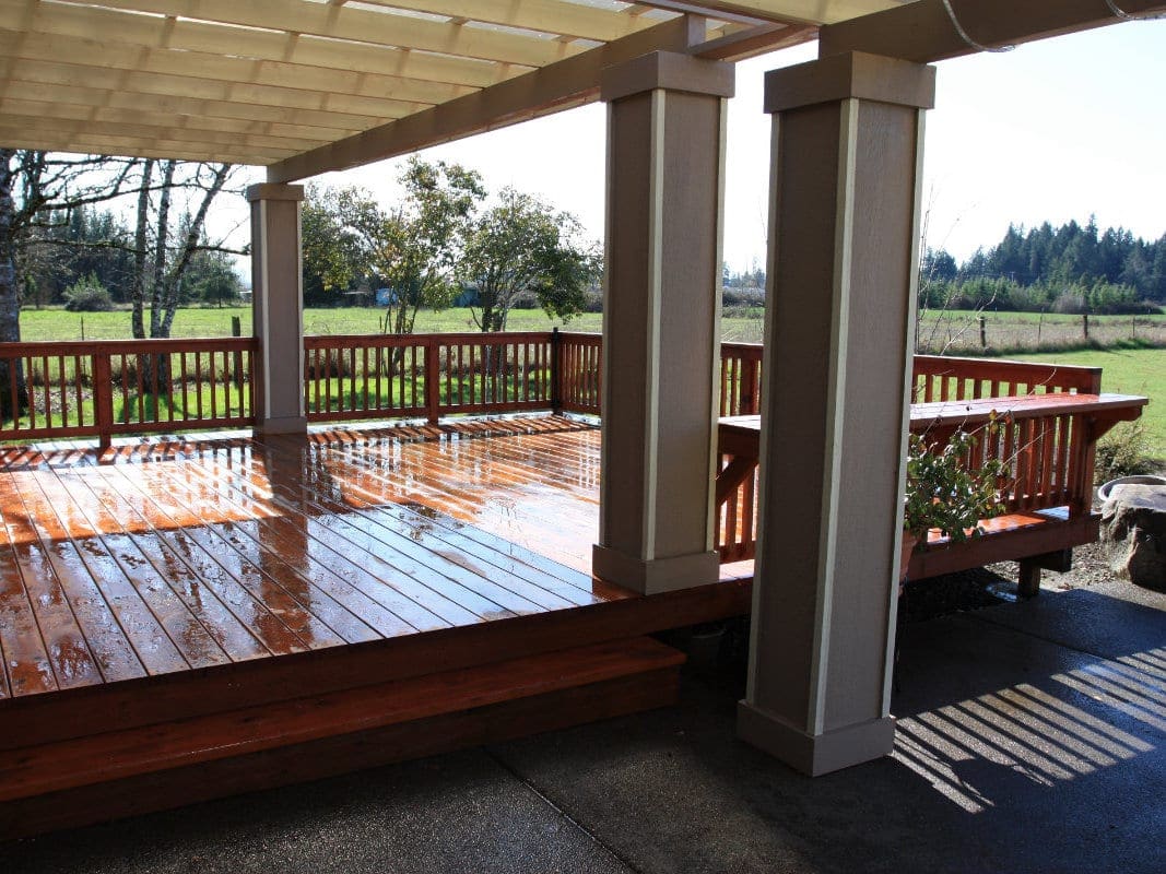 covered deck